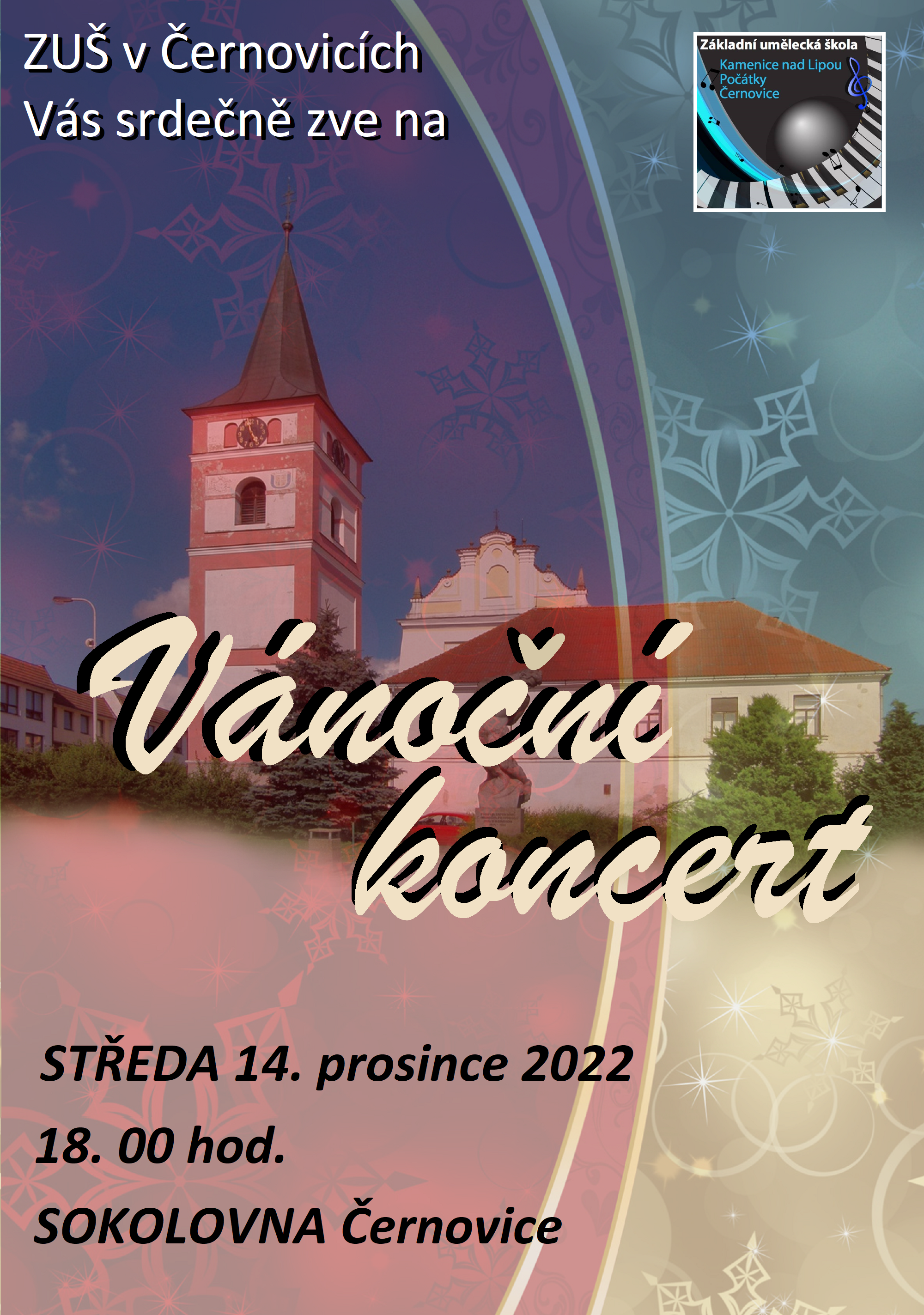 14. 12. 2022 - VÁNOČNÍ KONCERT ČERNOVICE